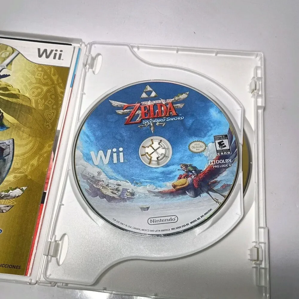 Legend of Zelda: Skyward Sword 25th Anniversary Edition Nintendo Wii Complete